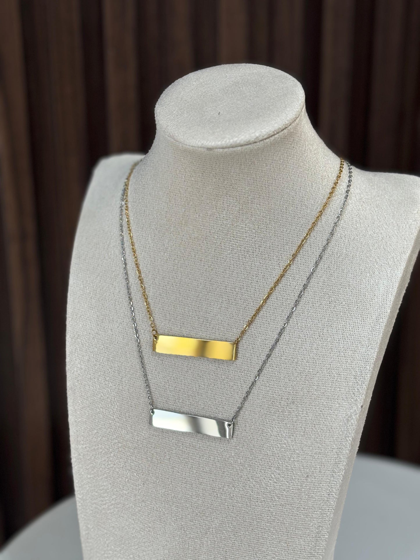 COLLAR PLACA HORIZONTAL