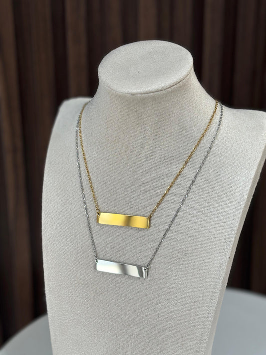 COLLAR PLACA HORIZONTAL